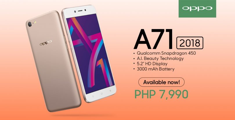 oppo a71 full body price