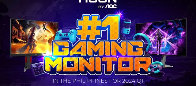 AOC Monitors is the #1 Brand in the Philippines for Q1 2024