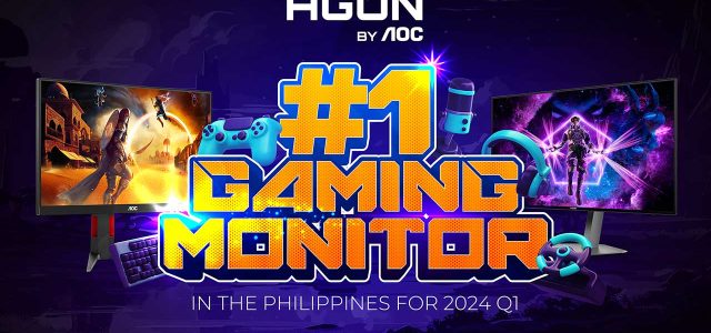 AOC Monitors is the #1 Brand in the Philippines for Q1 2024