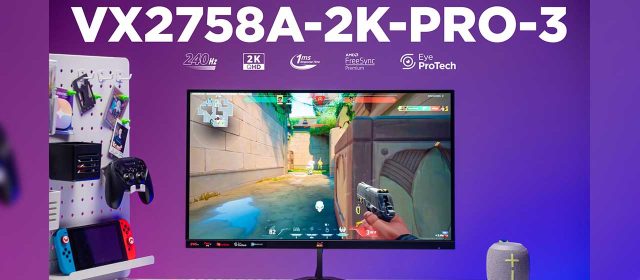 ViewSonic Announces the new VX2758A-2K-PRO-3 Gaming Monitor