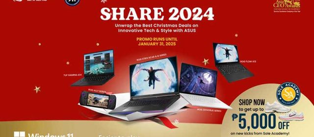 ASUS SHARE 2024 Christmas Sale: Exclusive Tech and Style Deals Unveiled