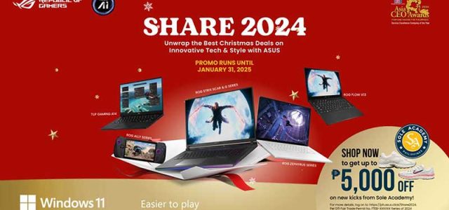 ASUS SHARE 2024 Christmas Sale: Exclusive Tech and Style Deals Unveiled