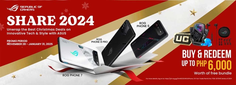 Score Epic Deals on the ROG Phone Series in ASUS Share 2024