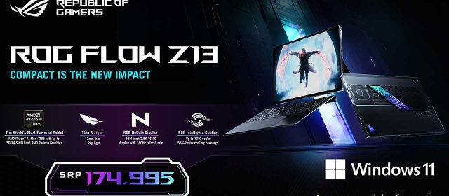 The ROG Flow Z13 with AMD Ryzen AI MAX+ 395 Launches in Philippines