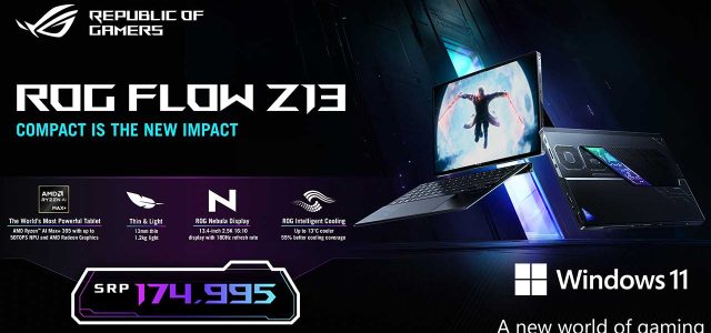 The ROG Flow Z13 with AMD Ryzen AI MAX+ 395 Launches in Philippines