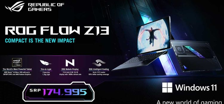 The ROG Flow Z13 with AMD Ryzen AI MAX+ 395 Launches in Philippines